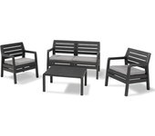 Keter conjunto lounge delano grafito