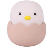 Lámpara de noche pollo para mesita de noche infantil, luz nocturna led y recargable