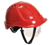 Casco visera endurance plus visor, industrial eléctrica pw54