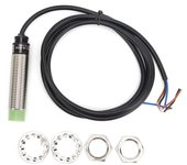 Sensor de interruptor de aproximación berm cilíndrico de 3 cables equipo de control de potencia prl18-8dn 10-30 vcc