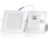 Aigostar foco led para techo, 18w, 2200 lm, 6500k, focos led de techo para interior, foco led empotrado, ojos de buey led, ф140-150 mm, paquete de 2