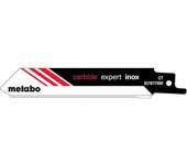 Metabo 631817000 blister de 2 hojas de sierra de sable inoxidable perfiles plástico md 115x1,25 mm