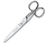3 claveles - tijeras de costura profesionales tipo catalanas, varios usos, 14 cm - 5.5