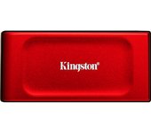 Kingston ssd 2tb xs1000 red external usb 3.2 gen 2 portable solid state drive