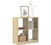 Librería roble sonoma 68,5x32x75 cm madera contrachapada