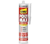 Adhesivo montaje y sellador poly max 300gr. cristal express.