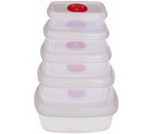 5five - set de 5 cacerolas para microondas