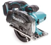 Sierra circular de makita con metales 18 v ion ø 136 mm (producto solo) dcs552z