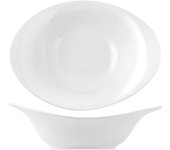 H&h tazón ovalado de porcelana blanca cm45 macedonia tazones