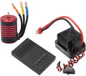 Impermeable 3650 motor sin escobillas 60a esc juego de tarjetas de programación rc car kit (3600kv)