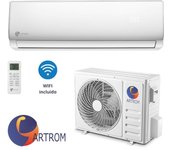Aire acondicionado 1x1 artrom amcr-15, 3750fg, a+++, wifi, bomba de calor inverter, muy silencioso