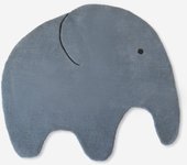Alfombra elefante mediano borde 110x100cm