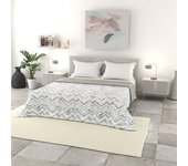 Colcha de verano basic, estampado, superstar, 2 plazas 250x240cm