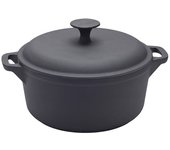 Metaltex cazuela hierro fundido esmaltada 24 cms 3,9 l