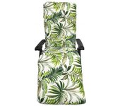 Cojín acolchado para silla tumbona hamaca de terraza 180x55x10cm