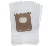 Vhbw 5x bolsa aspiradora compatible con philips universe fc 9000 - 9049 aspiradora - vellón micro, 28,6 cm x 17 cm, blanco