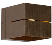 Lámpara de pared inteligente bronce oscuro 9,7 cm con wifi g9 - transfer groove