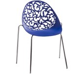 Silla de fe azul