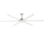 Ventilador de techo de seis aspas airlux 300 cm blanco sin luz