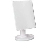 Espejo maquillaje led táctil variable 16led 17x12x26 cm - silumen