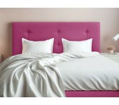 Cabecero cama tapizado tejido antimanchas barcelona fucsia 90*70