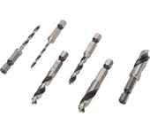 6 brocas de 3 puntas de acero de alta velocidad para madera imperial para trabajar la madera de arce
