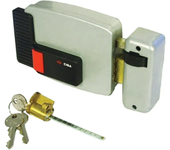 Cisa cerradura 1a721.00.0 electrica sobreponer llave 2 lados regulable