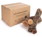15kg de encina | troncos para chimeneas, calderas, estufas | leña seca y de poda controlada | fuegos duraderos | leña de encina