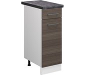 Vicco mueble bajo de cocina r-line, gris, 30 cm , et antracita