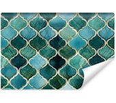 Papel pintado oriental mosaic foto no tejido para dormitorio 360cm x 240cm