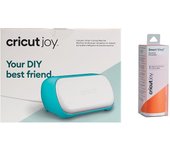 Máquina de corte cricut joy + vinilo permanente naranja de 48 x 5.5