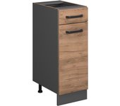 Vicco mueble bajo de cocina r-line, roble dorado, 30 cm sin encimera