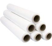 Film estirable blanco para embalaje de palets - 1 rollo