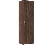 Aparador | aparador de comedor | armario de cocina de madera de ingeniería marrón roble 50x42,5x185 cm cfw75674