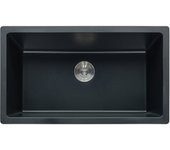 Fregadero de cocina 790 mm - granito negro mate - arum