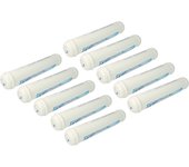 Vhbw 10x filtro de agua, cartucho de filtro compatible con lg electronics gw-p227hbqv, gw-p227hlnv, gw-p227hlqa, gw-p227hnnv frigoríficos side-by-side