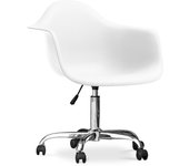 Silla de oficina con reposabrazos - silla de escritorio con ruedas - emery
