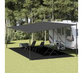Estera para tienda de campa?a 400x700 cm hdpe negra
