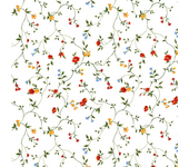 Papel pintado floral fondo blanco