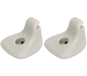 1 par de clips para parasol 1gw25dw1aa, repuesto portátil para chrysler sebring 2008-2010