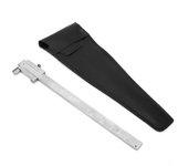 Herramienta de medición calibrador vernier portátil de acero inoxidable regla de calibre de 0 a 200 mm con trazador