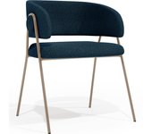 Silla de comedor - tapizada en tela - karen