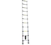 Garden friend escalera telescópica 10 peldaños abiertos altura máx. 3,20 m capacidad de carga máx. 150 kg