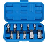 Enchufe macho torx de 1/2'', 1/4'', 3/8'', punta torx de 12 puntas m4 m5 m6 m8 m10 m12 m14 m16 m18, enchufe allen con caja
