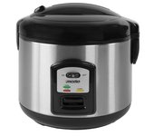 Arrocera eléctrica, cocedero de arroz 1,5 litros, función mantener caliente, apagado automático, mesko, acero inoxidable, ms6411 1000