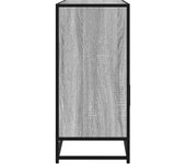 Aparador | aparador de comedor | armario de cocina de madera de ingeniería gris sonoma 100x35x76 cm cfw73480