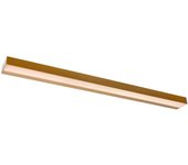 Lucide alexa - lámpara de pared baño - led - 1x13w 3000k - ip44 - oro mate / latón