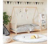 Maison exclusive - estructura de cama para niños madera maciza de pino 80x160 cm