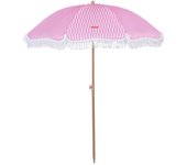 Flamingueo sombrilla playa grande parasol terraza jardin upf+50 210 x 180 cm rosa