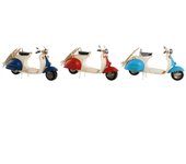 Figura decorativa home esprit moto (3 unidades)